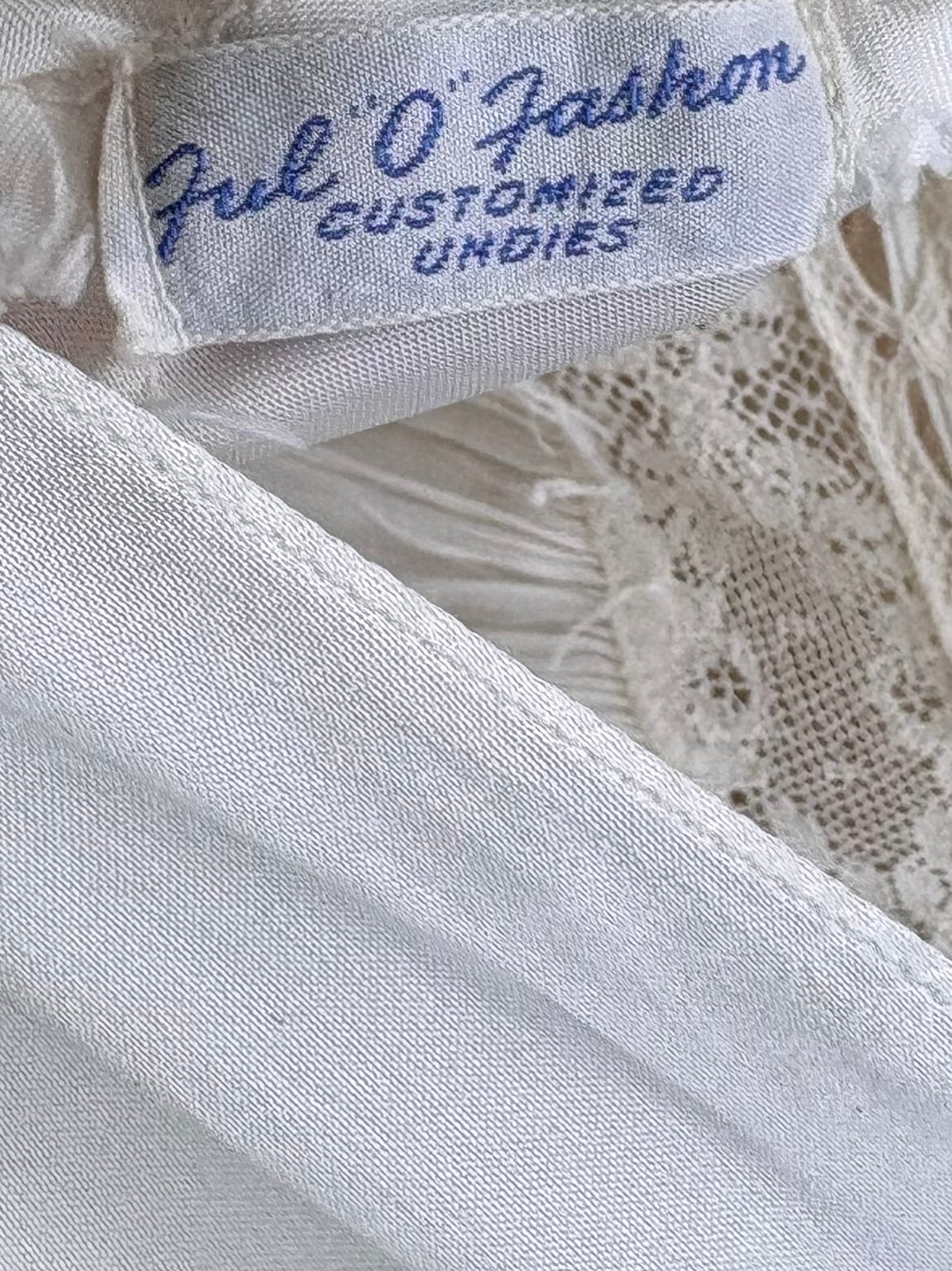 1940s Rayon Satin White Bias Cut Slip Dress Lace Wedding Gown
