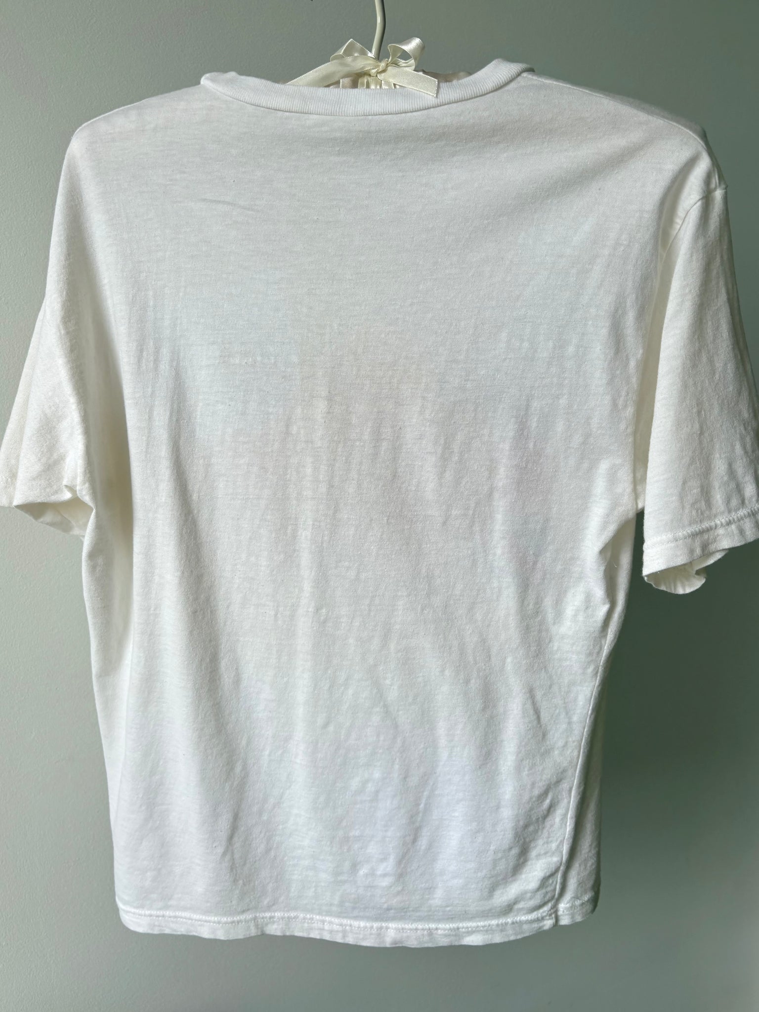 1980s London Print Union Jack Tee T Shirt