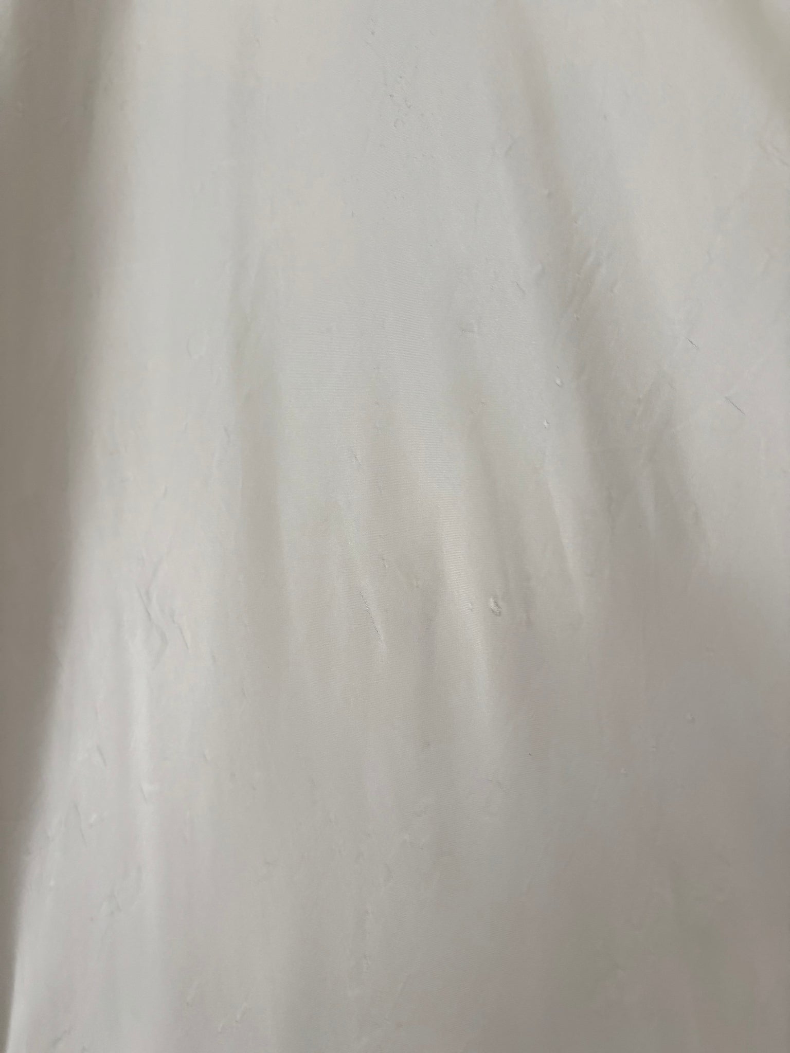 1940s Rayon White Lace Bodice Bias Cut Slip Dress Lace