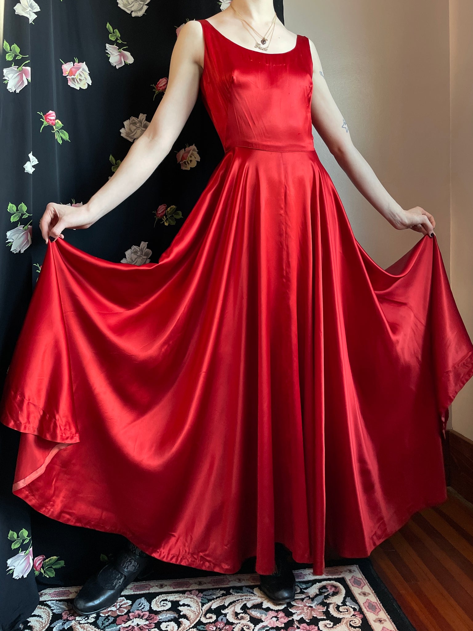 Kate Satin Maxi Dress - Red | Fashion Nova, Dresses | Fashion Nova