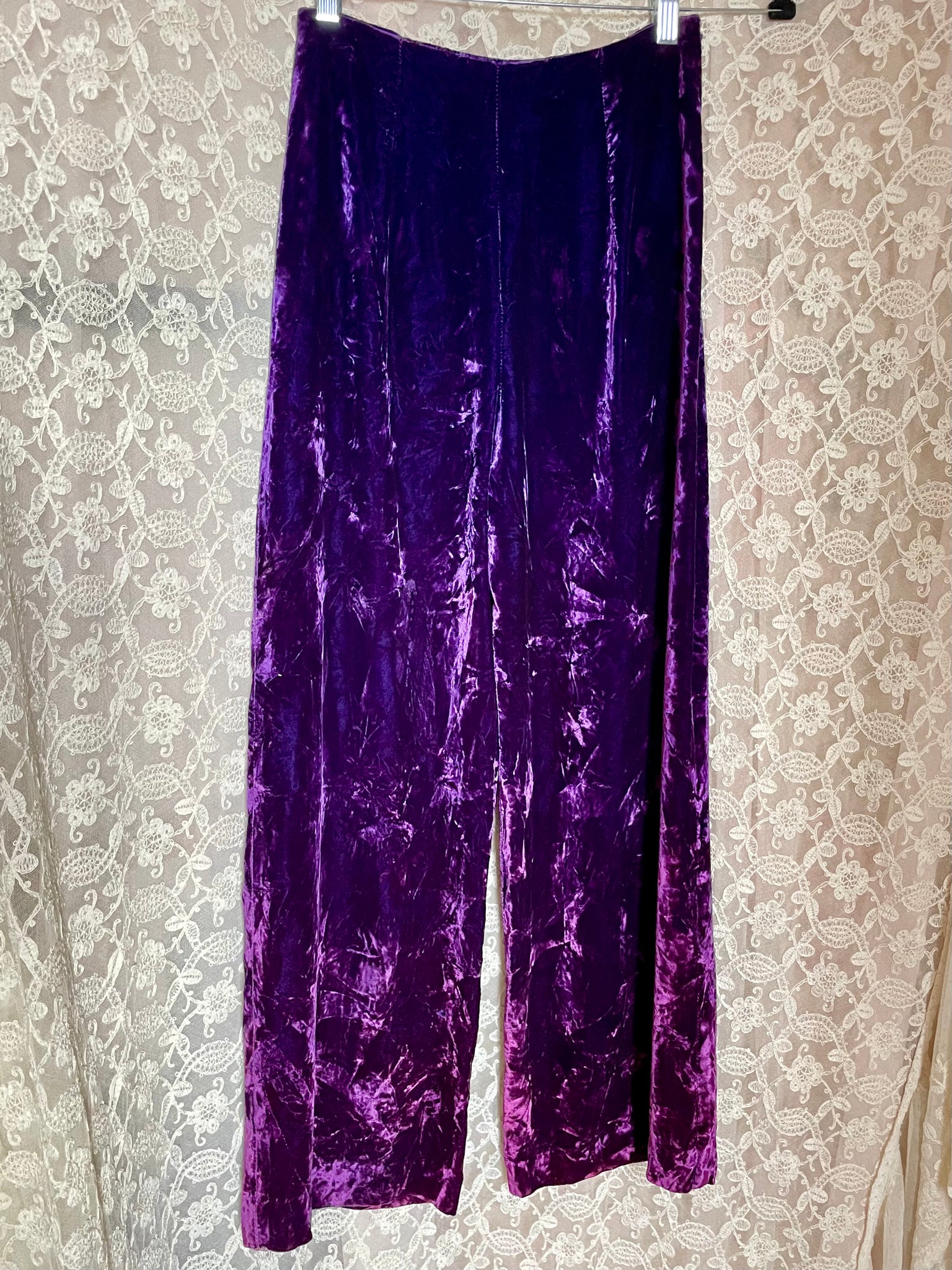 1960s Vintage Purple Long Leg Panty Hammock Crotch Getluckyvintage 