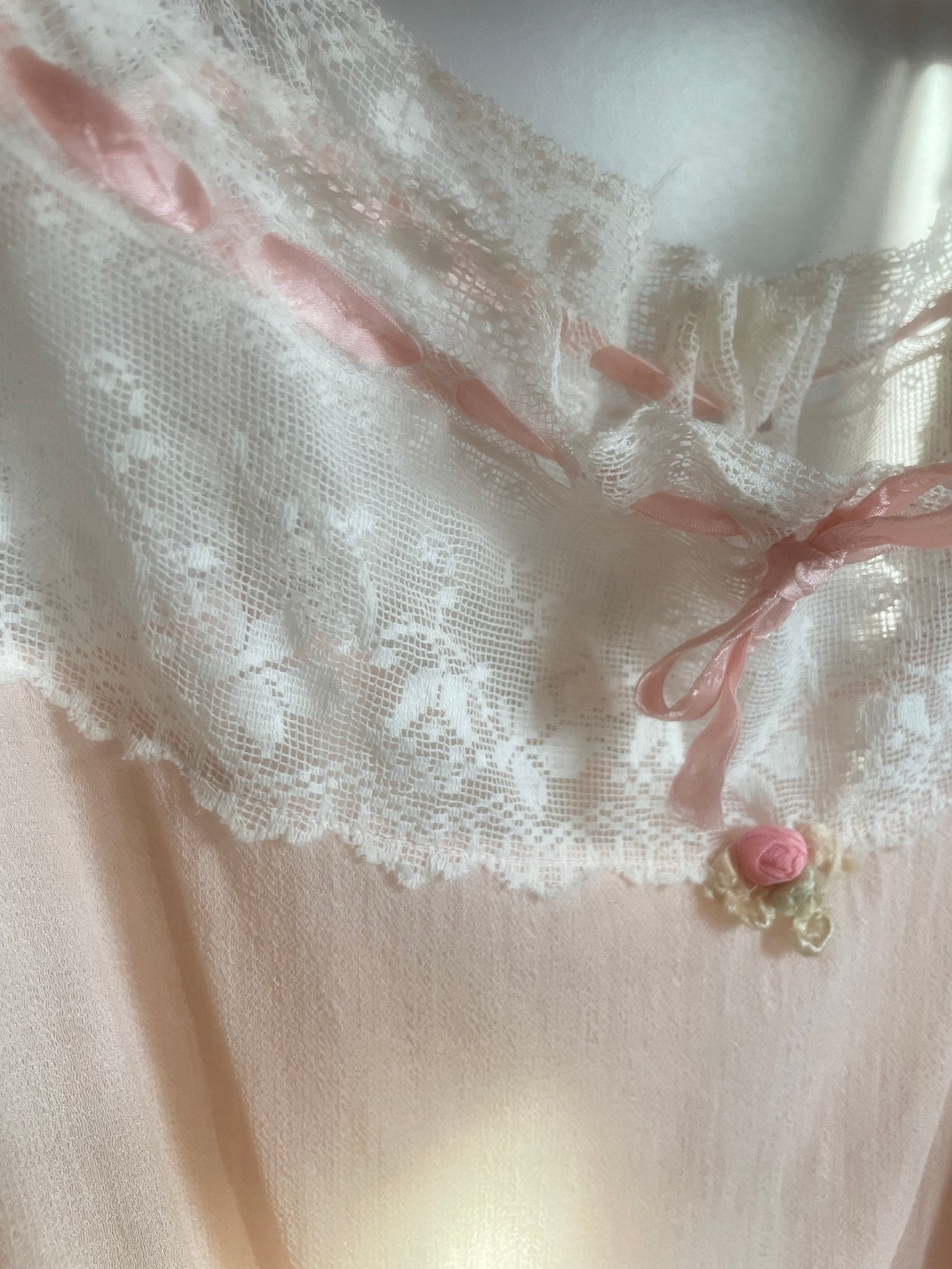 Vintage pink lace ribbon, bristle, 3 cm, 30 mm, pink, white, border, lace  lace, curtain tip